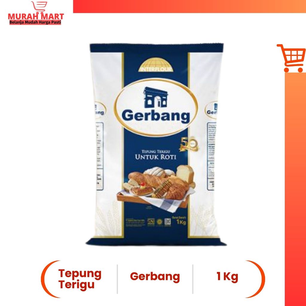 

Tepung Terigu Gerbang 1Kg