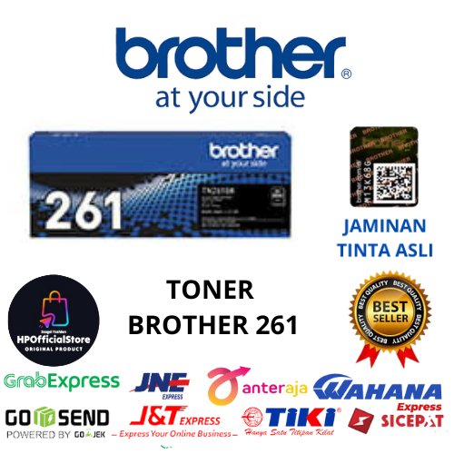 Toner Brother TN 261 Black (MFC-9330CDW MFC-9140CDN HL-3170CDW) Original