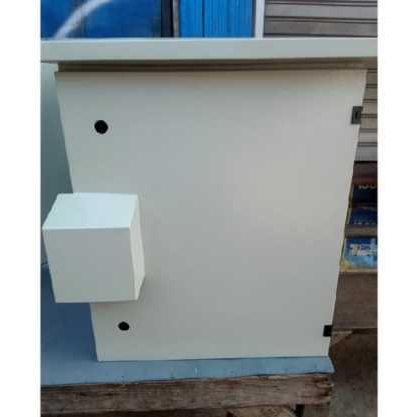 BOX PANEL OUTDOOR CUSTOM SERVER 80X80 80X80 80X80X65 TEBAL PLAT 1mm