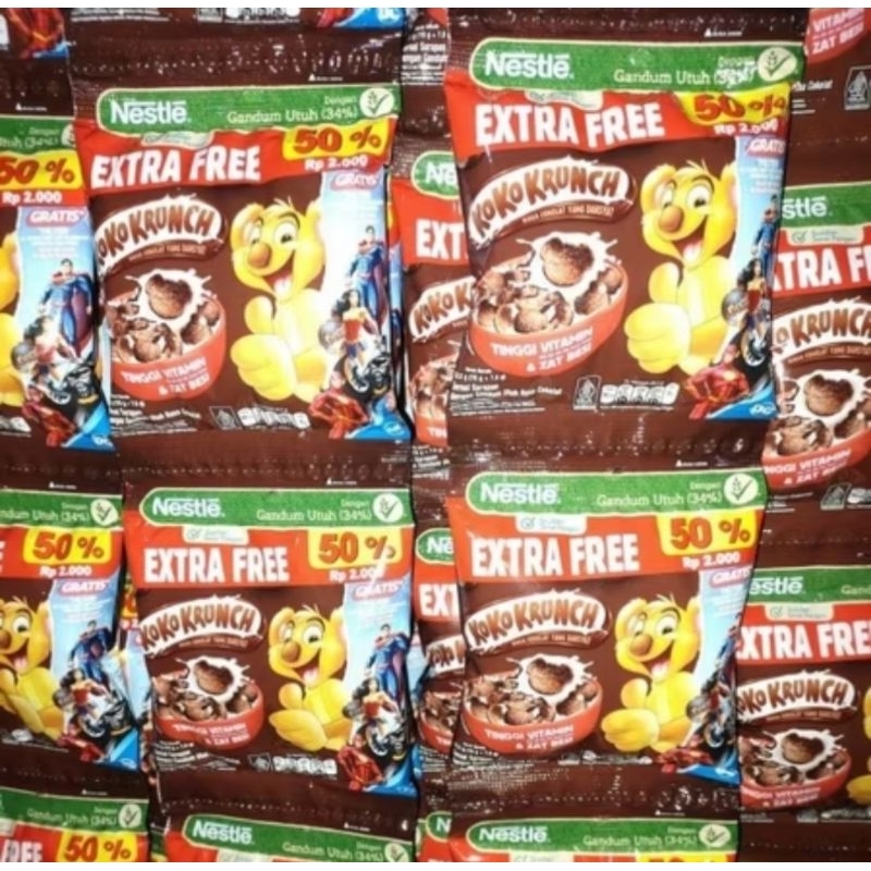 

Nestle Koko Krunch Sereal - Kemasan SACHET MINI-22.5gr