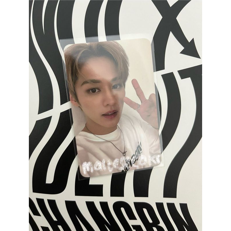 photocard pc mahagrid stray kids lee know