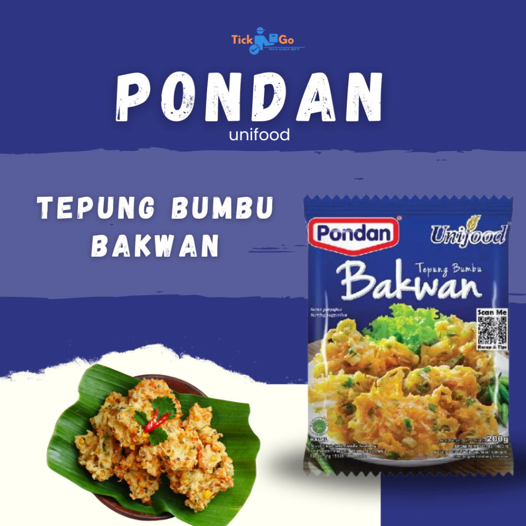 

PONDAN-Unifood Tepung Bakwan 200G Sachet