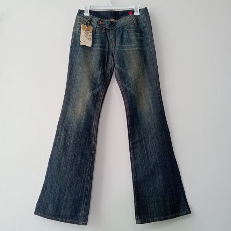 LYNT FASHION CELANA JEANS PANJANG CUTBRAY || CELANA LEVIS WANITA MODEL CUTBRAY || JEANS IMPORT WIDE 