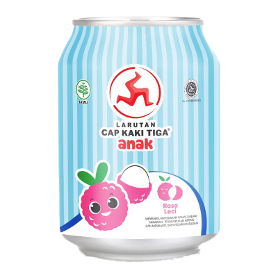 

CAP KAKI TIGA ANAK LARUTAN PENYEGAR 238 ML/LARUTAN PEMYEGAR ANAK DENGAN BERBAGAI MACAM RASA