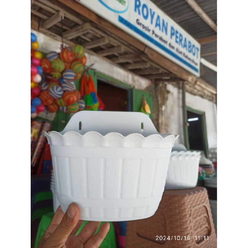 Pot Dinding, Pot tempel,Pot Bunga Tempel