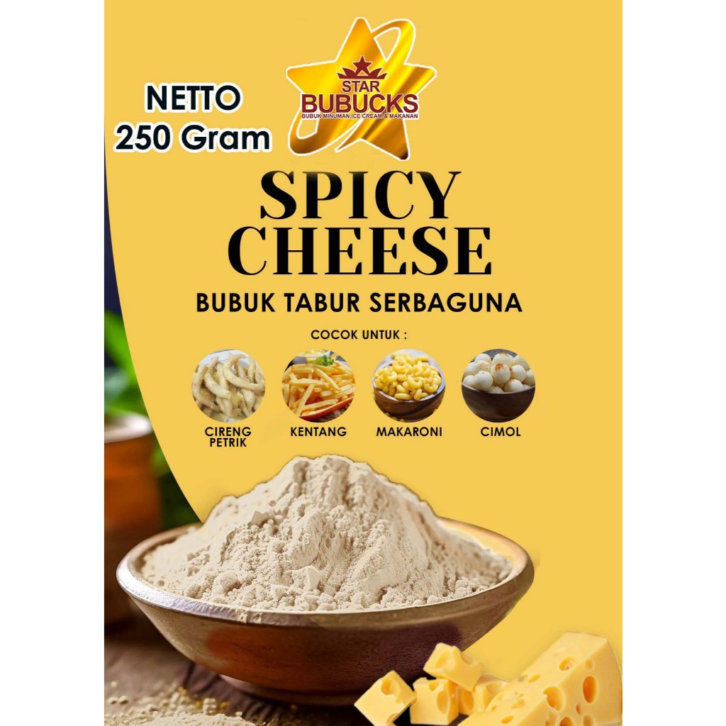 

Rasa Keju Pedas Bumbu serba guna bumbu Tabur 250 Gram