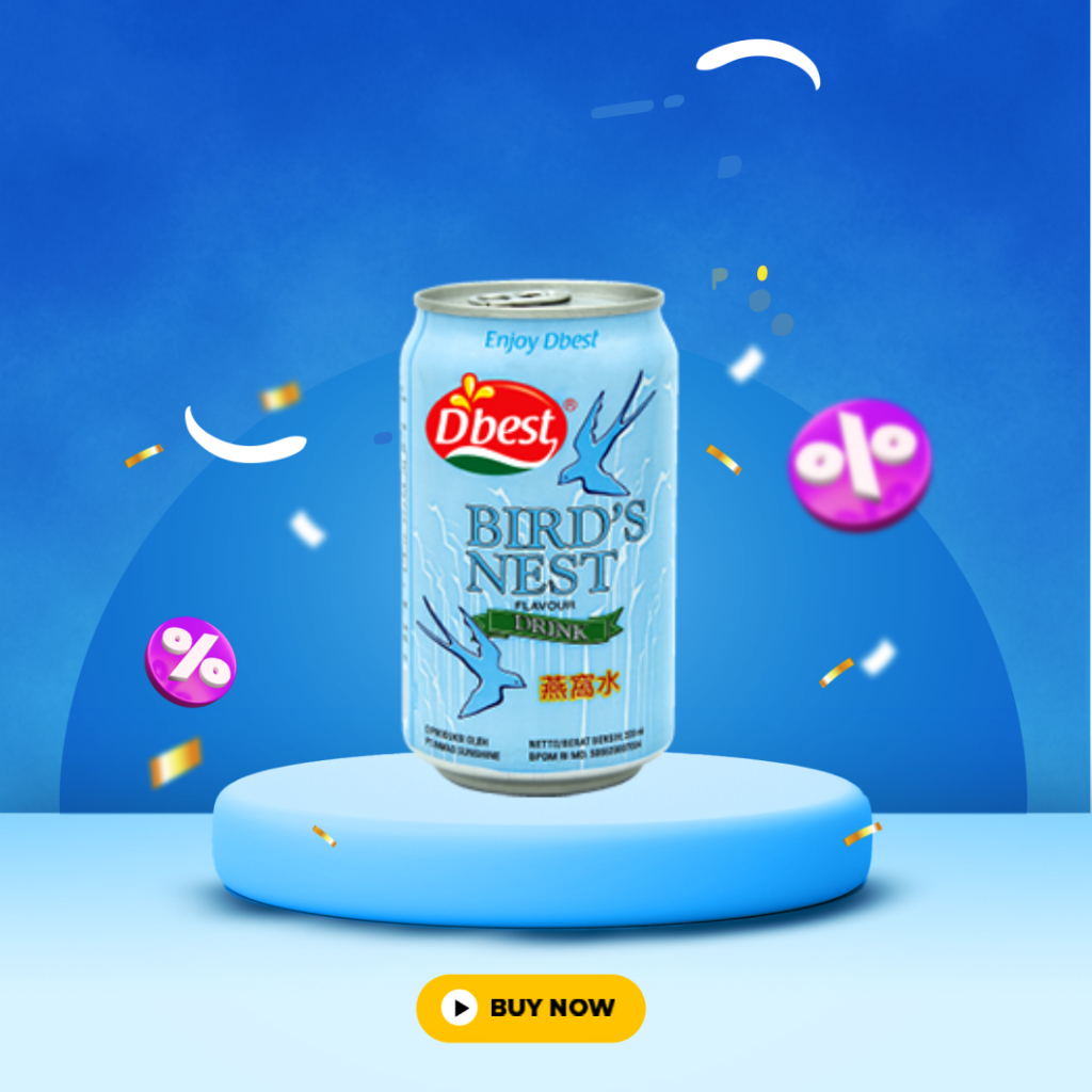 

D'best Minuman Kaleng Sarang Burung Walet 320 ml