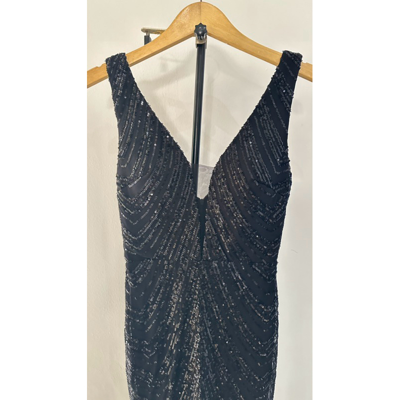 NEW BLACK DRESS SEQUIN ELEGANT