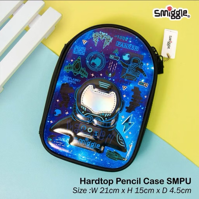 

SMIGGLE Hardtop Pencil case / Tempat Pensil Smiggle Besar Anak / Hardtop Pencil Case SMIGGLE COWOK ASTRONOT