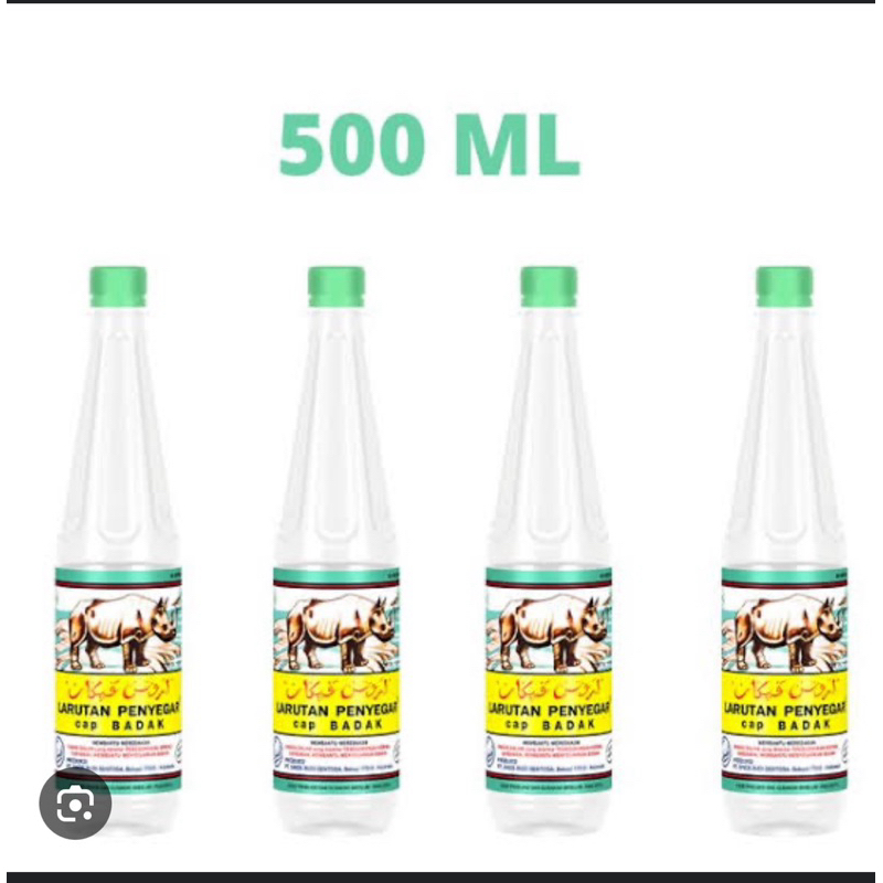 

Sameday/Instant 4 Botol Larutan Badak Botol 500 ml
