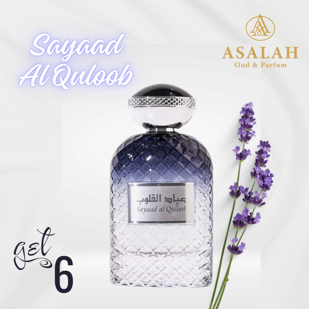 ASALAH Parfum Dubai Original Spray 100ml - Get 6 I SAYAAD AL QULOOB I