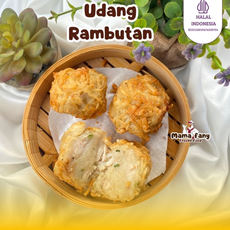 

Udang Rambutan Frozen Food by Mamafany (NON MSG)