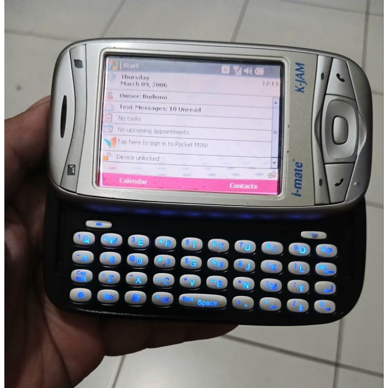 PDA Phone 2004/2005 HTC Wizard/ Dopod / Imate K jam Slider Jadul Antik Langkah Windows Mobile