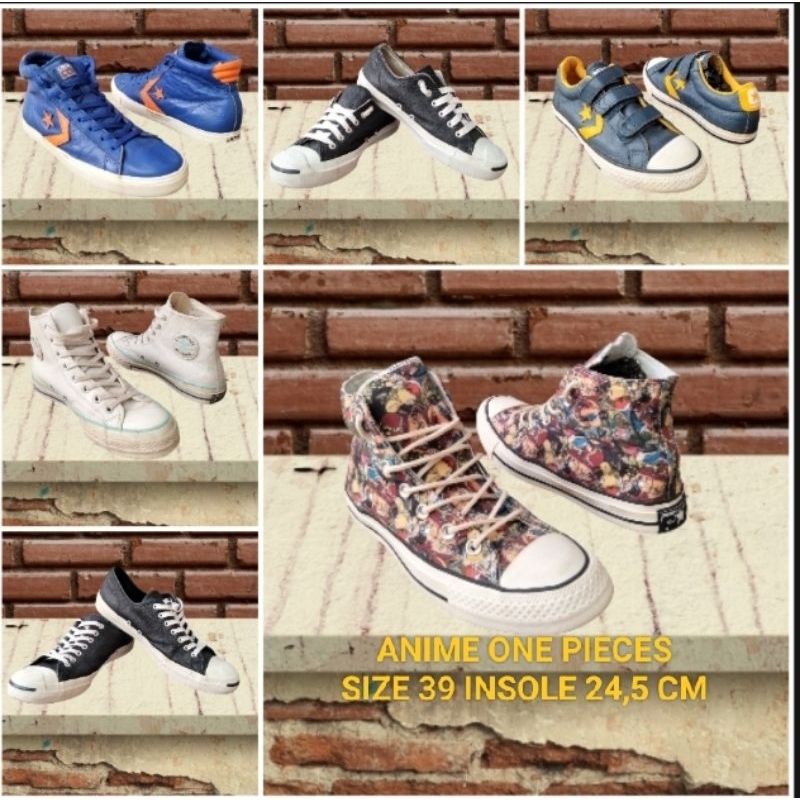 SEPATU CASUAL SEPATU CONVERSE ONE PIECE SIZE 39