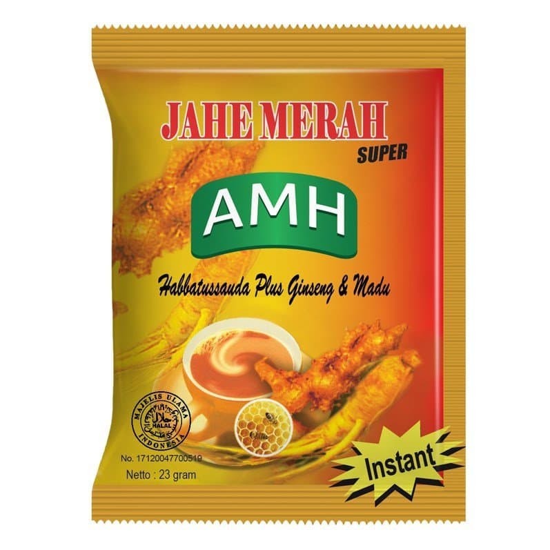 

JAHE AMH 1BAL ISI 200SACHET | MINUMAN JAHE MERAH PENGHANGAN TUBUH DAN MENINGKATKAN IMUN TUBUH