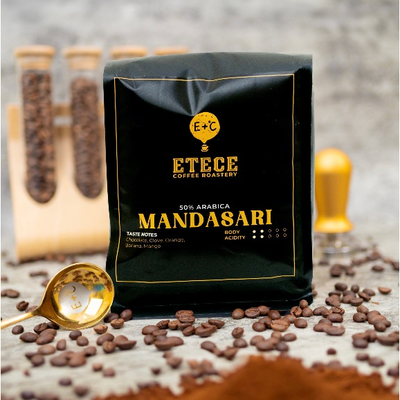 

Biji Kopi ETC House Blend Mandasari 50/50 1 Kg | Cappucinno, Es Kopi Susu | Grosir