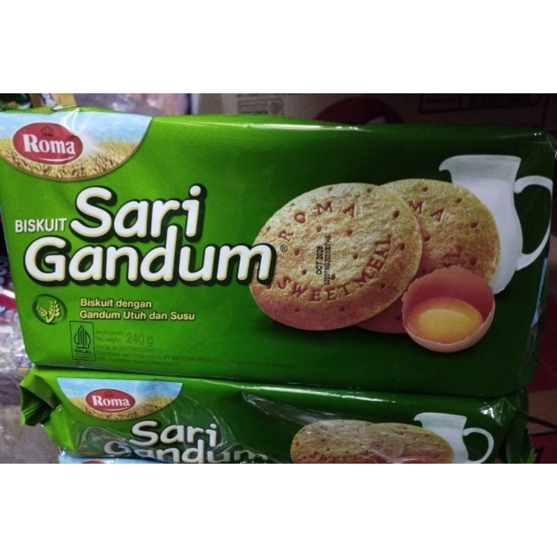 

Roma Sari Gandum 240g