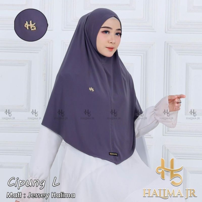HALIMA _ HIJAB INSTAN CIPUNG SIZE L