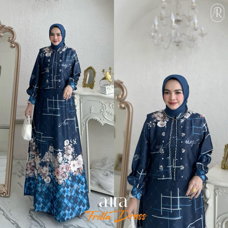 Frilla Dress Terbaru Ready Terlaris Terbaik