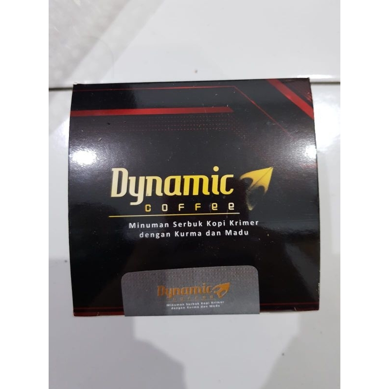 

DYNAMIC COFFEE KOPI DYNAMIC MINUMAN SERBUK KOPI GULA KRIMER 1 BOX ISI 10 SACHET