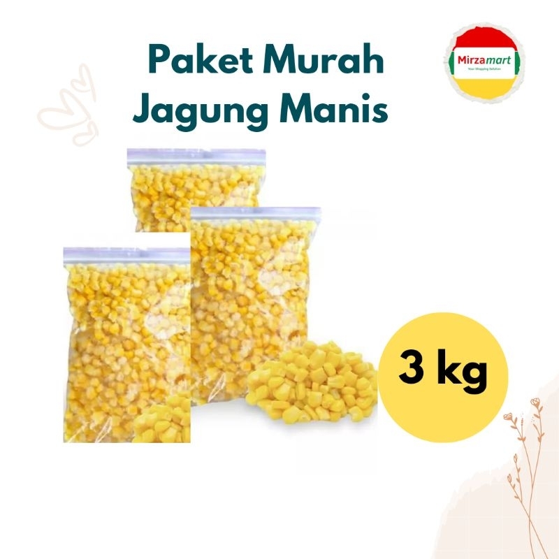 

PAKET MURAH JAGUNG MANIS PIPIL 3 KG