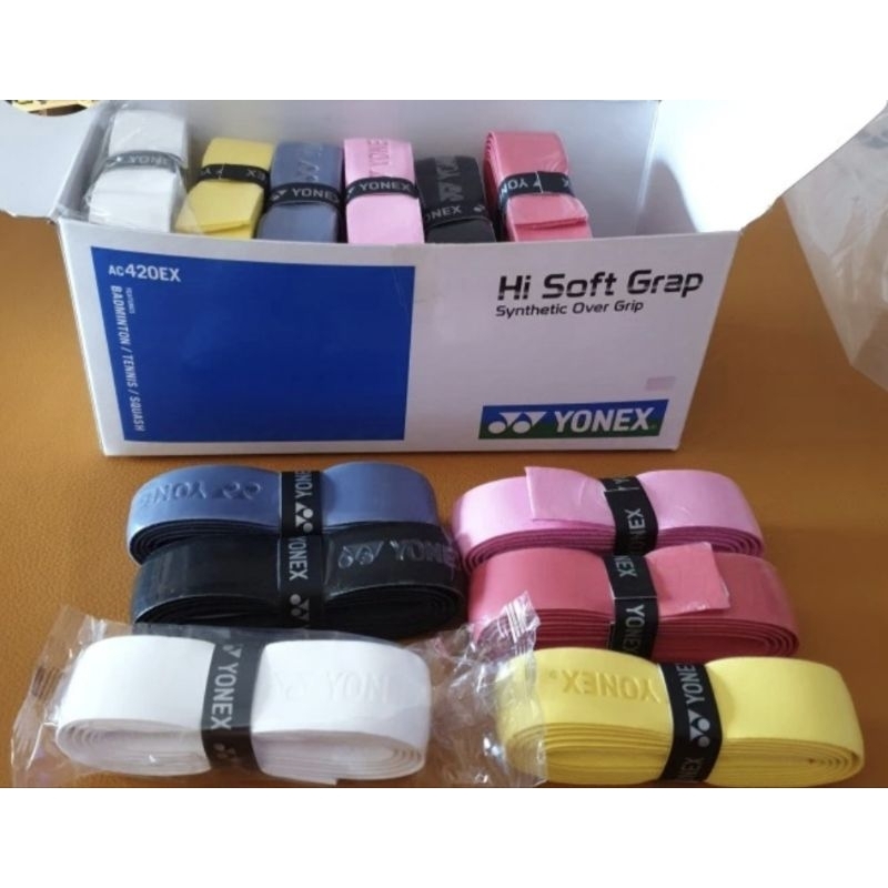 Original Yonex Grip AC420EX/ AC 420 EX/AC 420EX Grip Raket Badminton