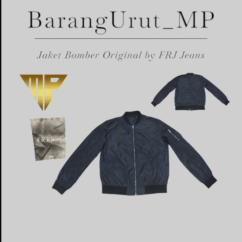 Jaket Bomber original FRJ Jeans Second