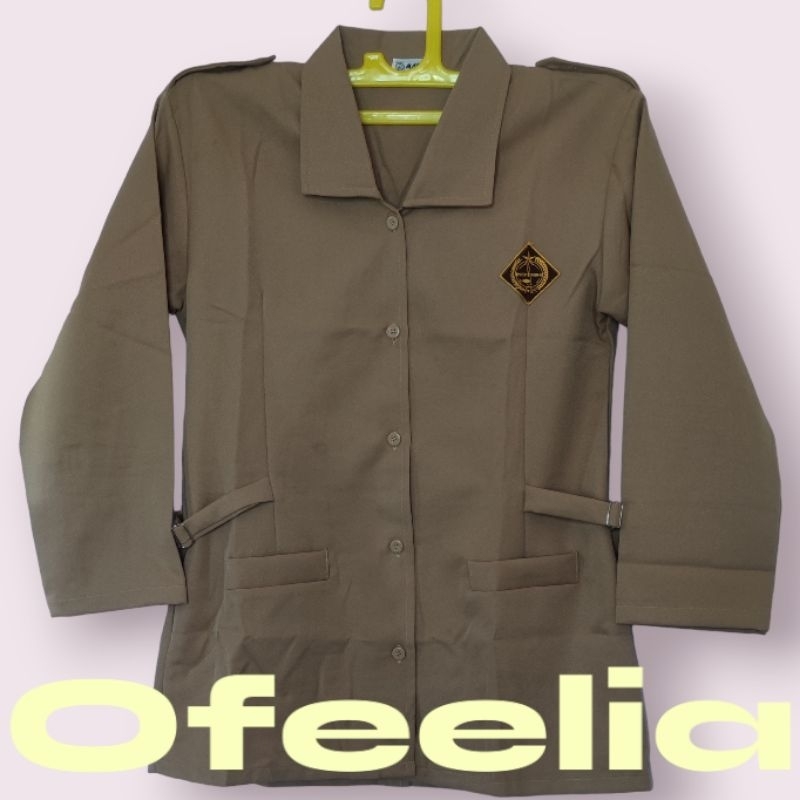 BAJU PRAMUKA PEMBINA UNTUK SMP/SMA BAHAN RAPILO