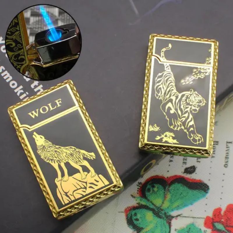 Korek Api Bara las Dupon Denting motiv FJ-7056