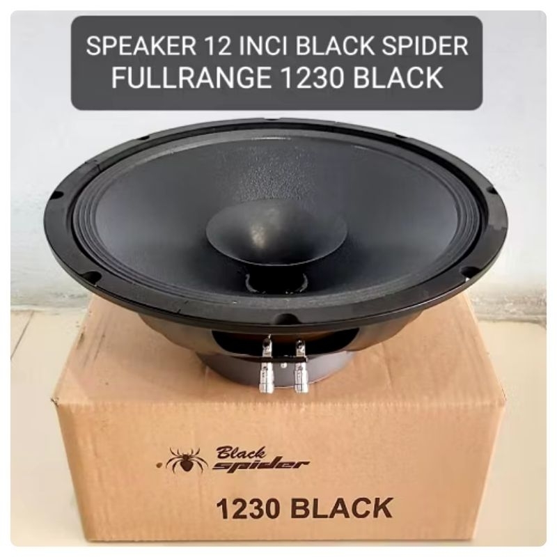 Speaker Black Spider 12inch 1230