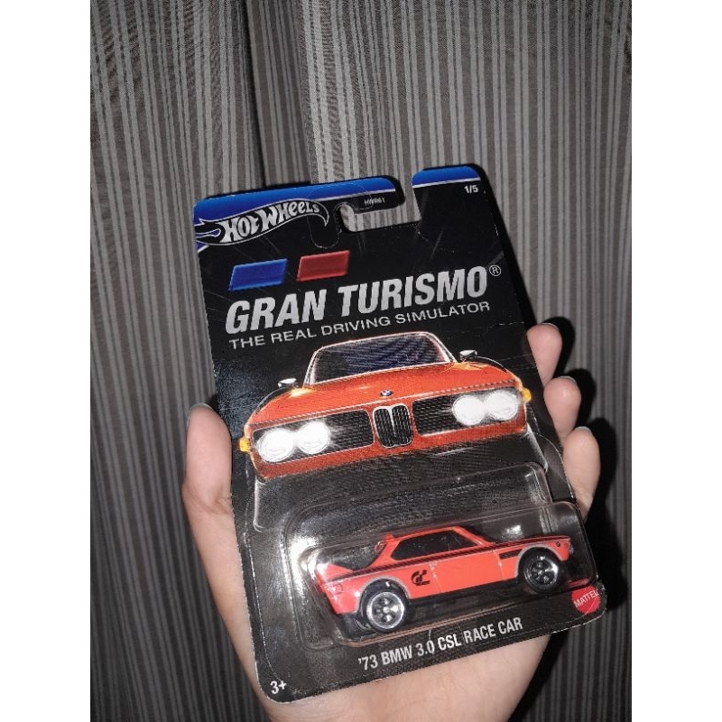 Hotwheels GRAN TURISMO - '73 BMW 3.0 CSL RACE CAR