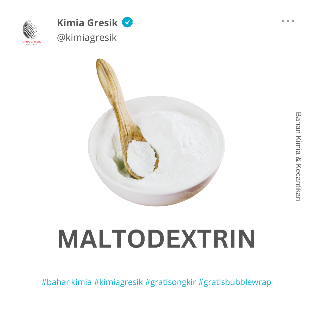 

Maltodextrin Food Grade Dextrin Maltodekstrin Dekstrin 100 gr