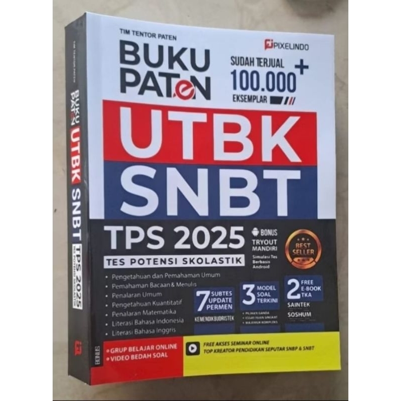 

BUKU PATEN UTBK ,SNBT 2025