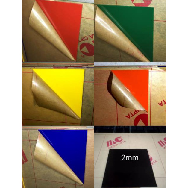 

ART P3W Acrylic akrilik lembaran warna solid ukuran 92x45cm