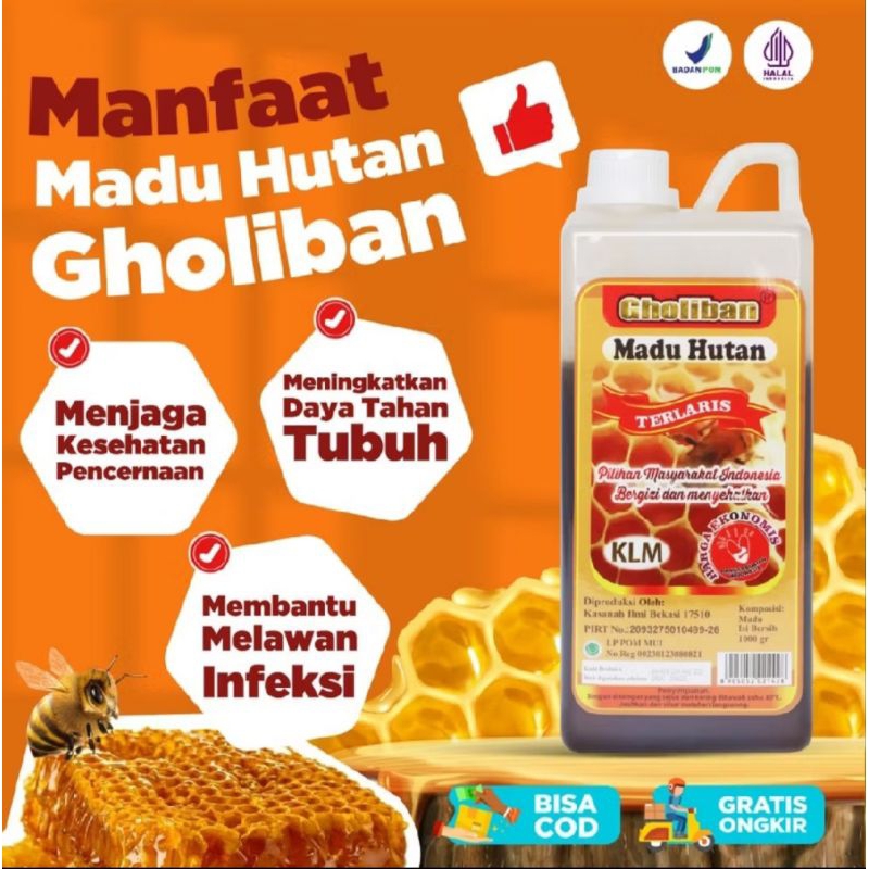 

Madu Gholiban - Madu Hutan Kalimantan