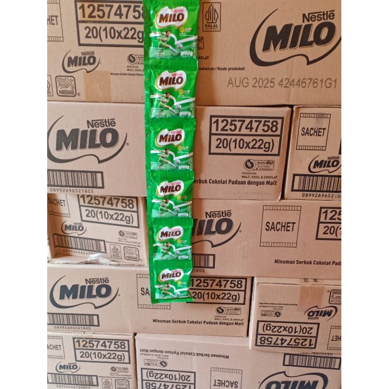 

⭐ MILO RENCENG ISI 11 SACHETS x 22 GRAM ⭐