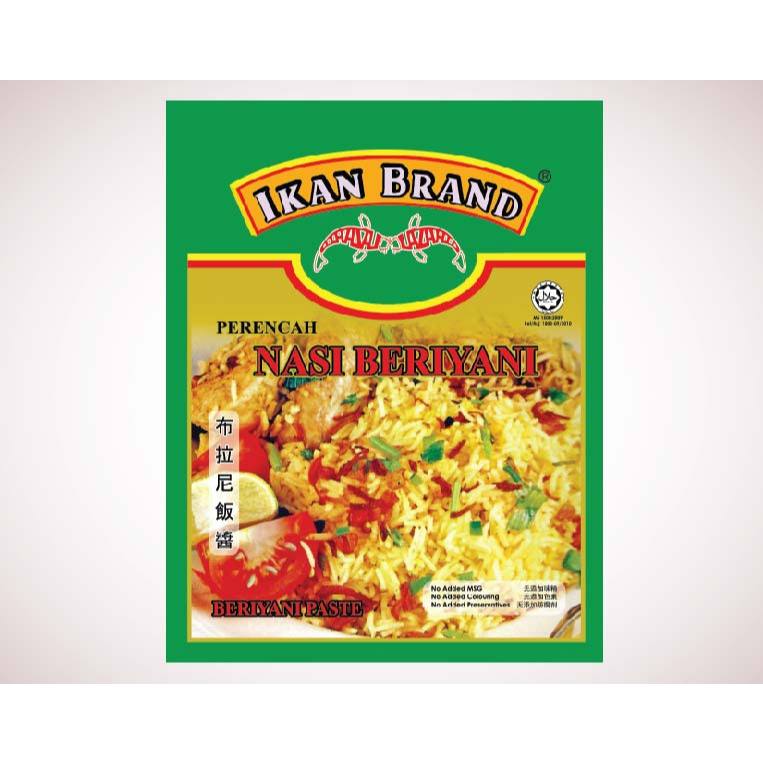 

Bumbu Briyani Instant Beriyani Paste NO MSG Ikan Brand Bumbu Nasi Briyani Kebuli