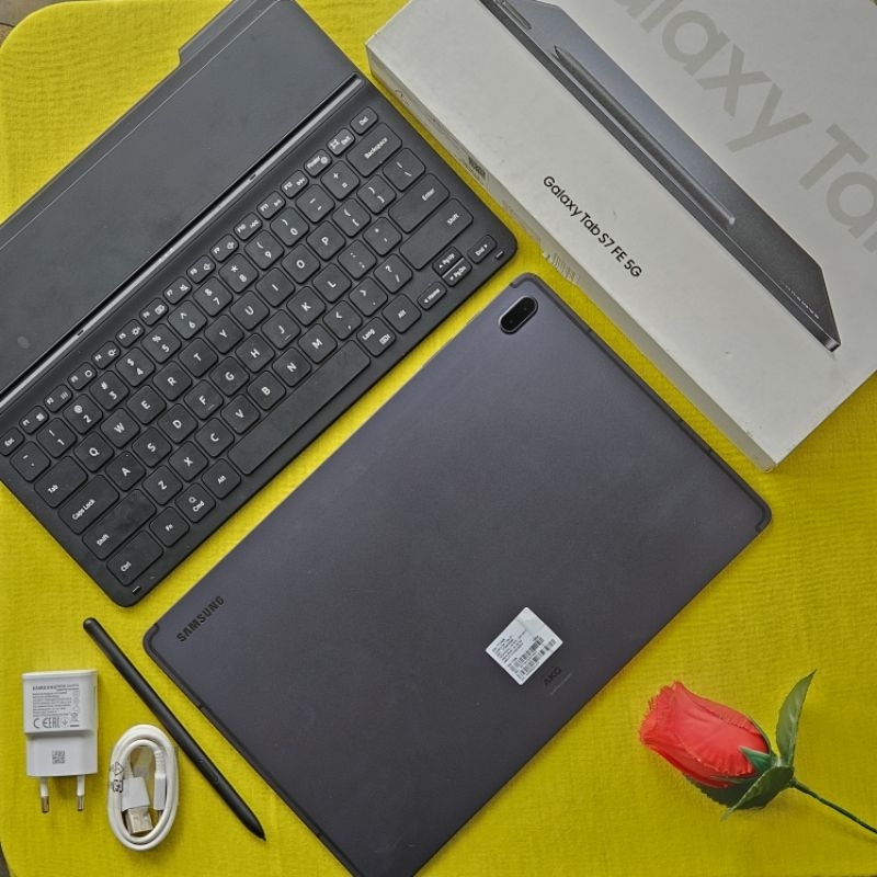 Samsung Galaxy TAB S7 FE 5G Ram 6/128 GB Sein Resmi indonesia (Second Bekas)