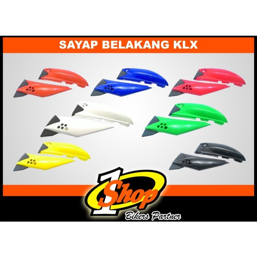 Sayap Belakang Plastik KLX 150