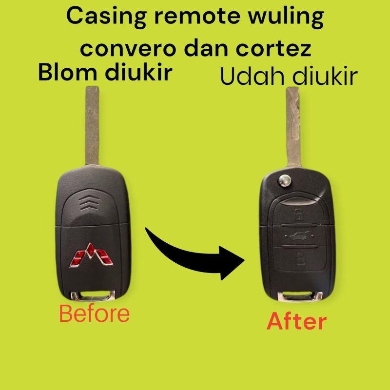 casing remote wuling confero & cortez