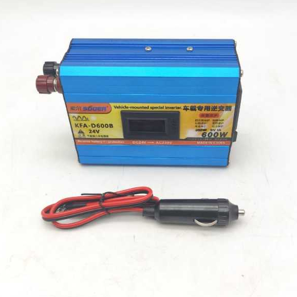 SOLAR POWER INVERTER DC 24V TO AC 230V 600 WATT DC TO AC SOLAR POWER INVERTER
