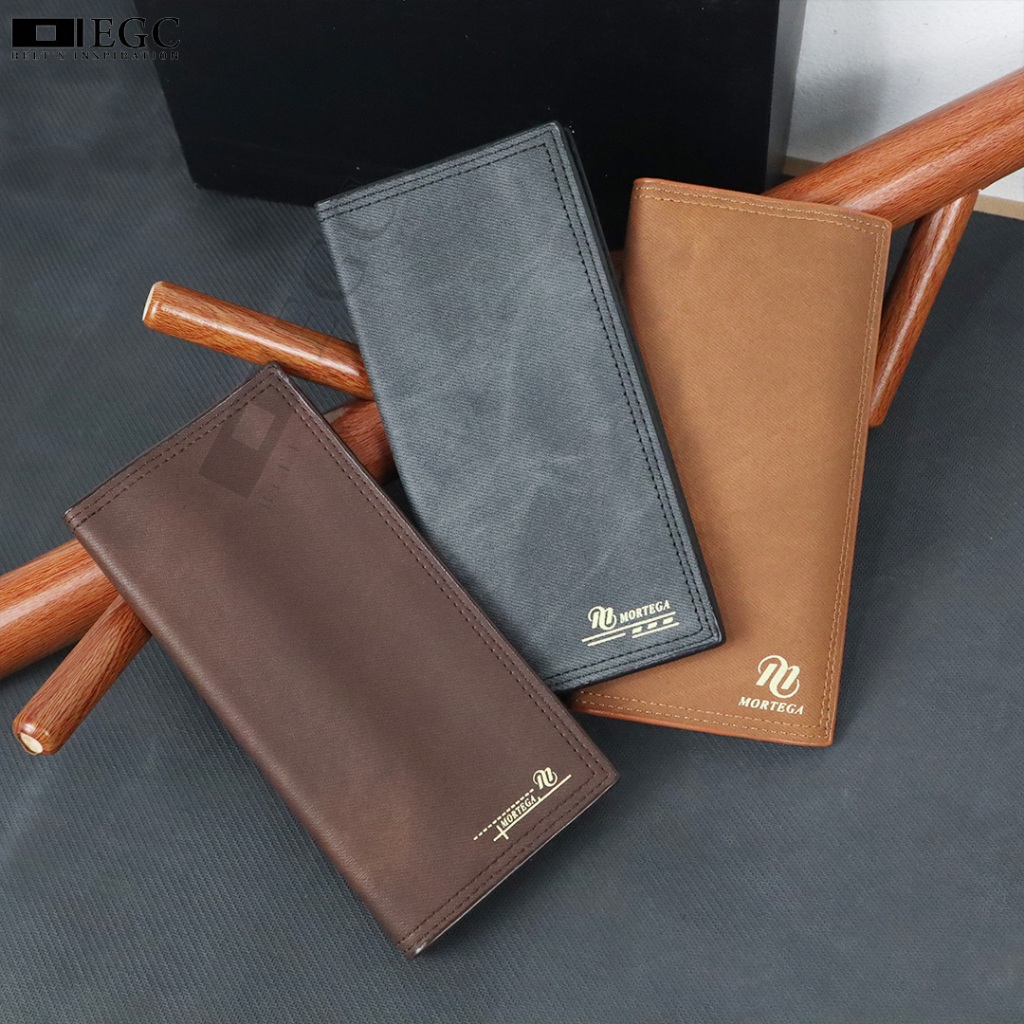 DOMPET LIPAT/DOMPET KULIT PRIA PANJANG/DOMPET PRIA/DOMPET LAKI-LAKI /DOMPET KEREN KULIT PU - M-9604