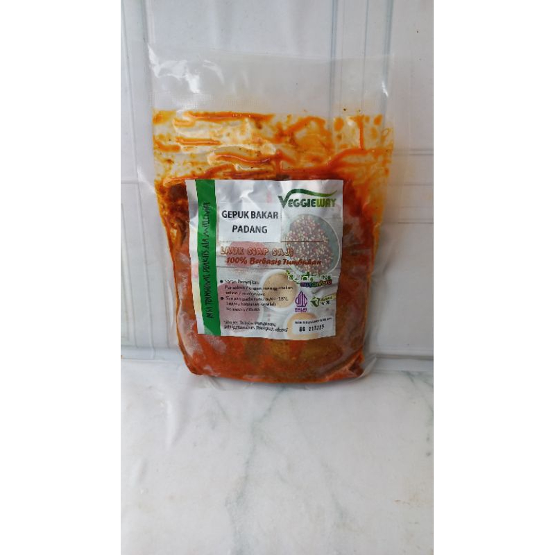 

Gepuk Bakar Padang Vegetarian Vegan Gepuk Vegan Veggie MULEH