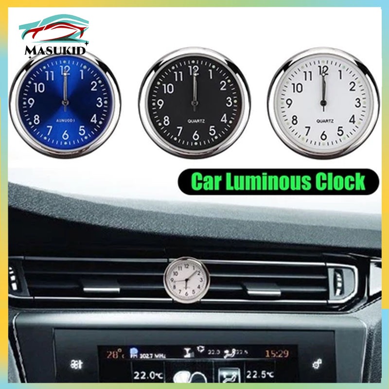 Jam Digital Mobil Luminous Jam Mobil Elektronik Tempel Dashboard Mobil SUV Universal