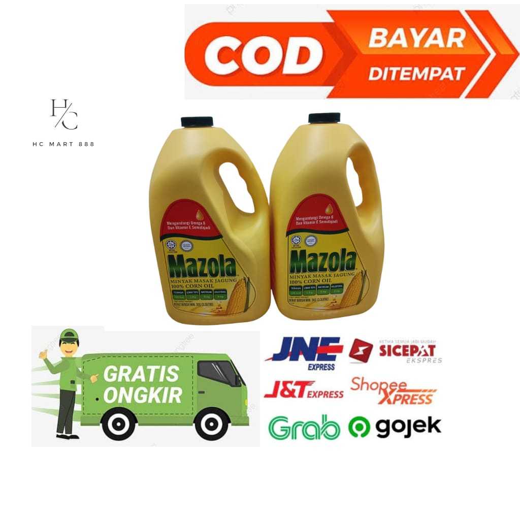 

Mazola Corn Oil Minyak Jagung Minyak Goreng 3.3L