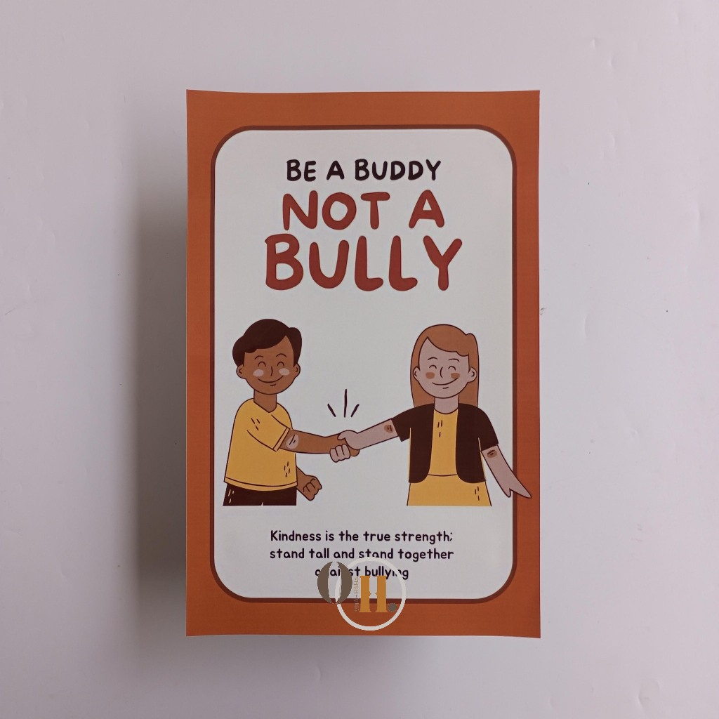 

Stiker Be a Buddy Not a Bully - Stop Perundungan Anak - Stop Bullying Sekolah