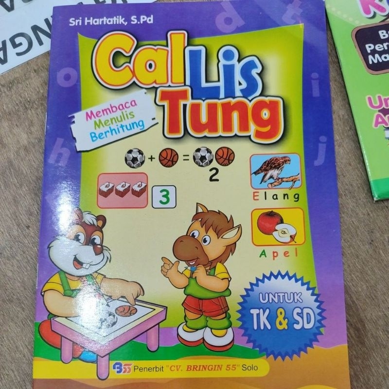 

Buku Baca Tulis Hitung calistung A5 paud tk