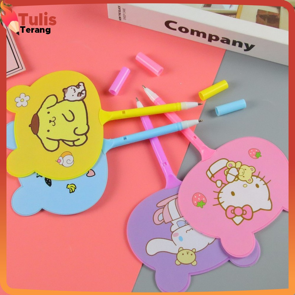 

Pena Kipas Karakter Animal Gemoy / Alat Tulis Ballpoint Motif Kartun / Fan Pen Pena Kipas Souvenir Tulis Terang A67