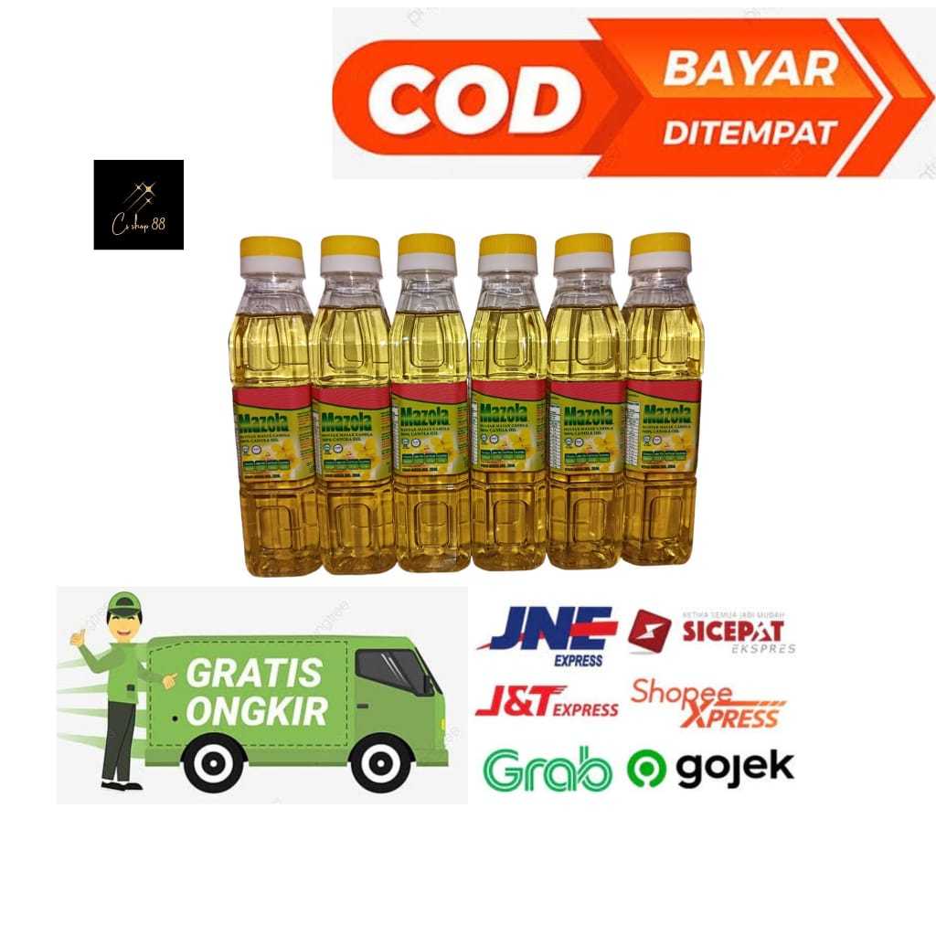 

Minyak Goreng Mazola Canola Oil 250Ml 250mililiter