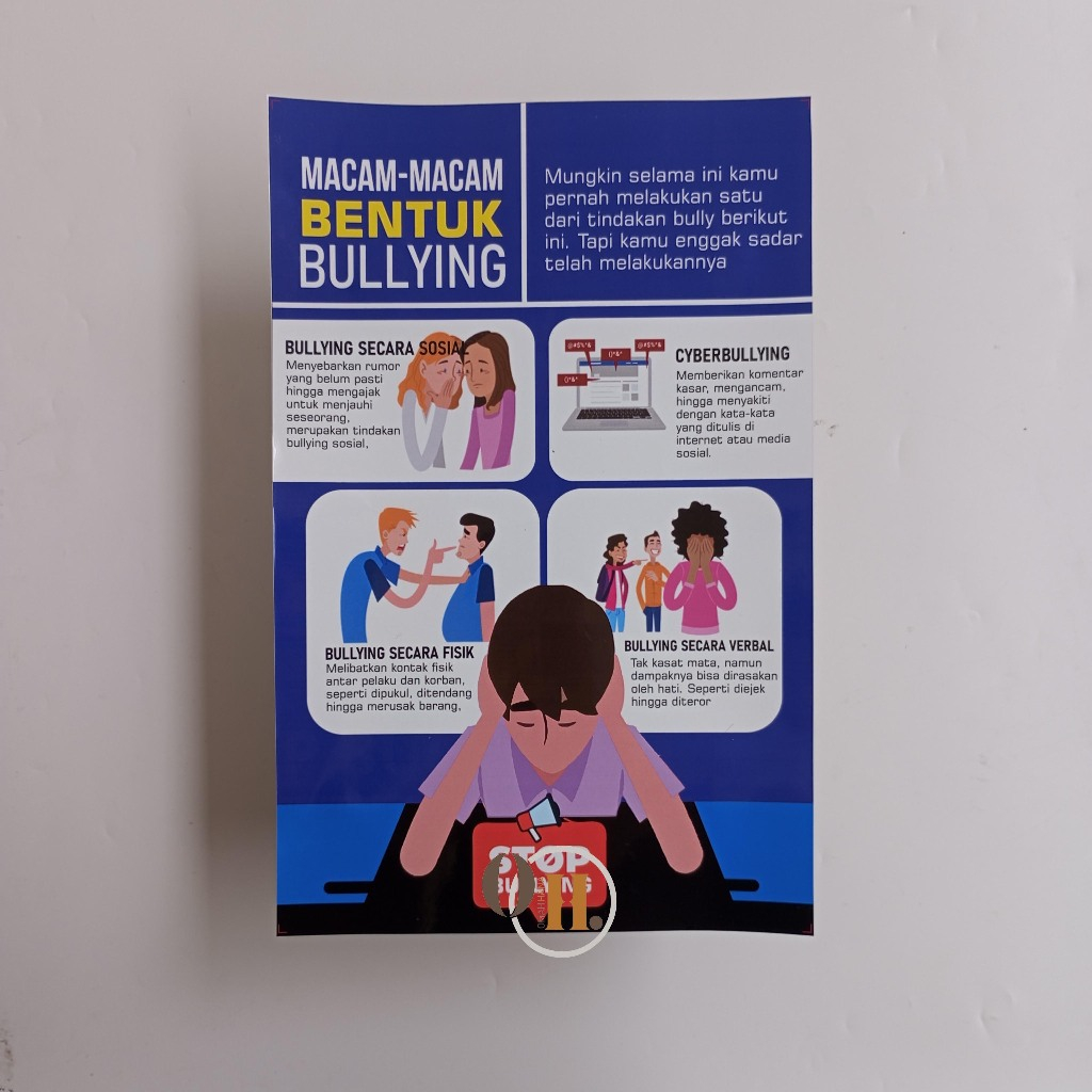 

Stiker Macam-Macam Bentuk Bullying - Stop Perundungan Sekolah